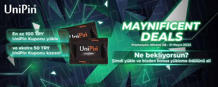 Maynificent Deals promosyonu